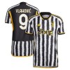 Camiseta de fútbol Juventus 2023-24 Vlahovic 9 Primera Equipación - Hombre